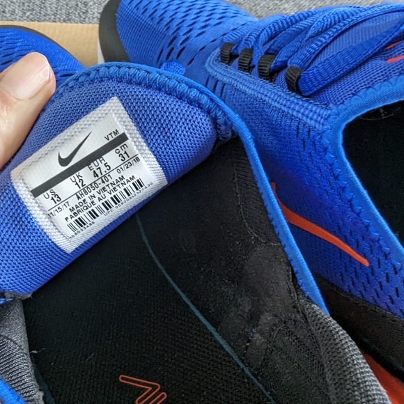 Like NEW - Nike Air Max 270 'Racer Blue' - Picture 2 of 6